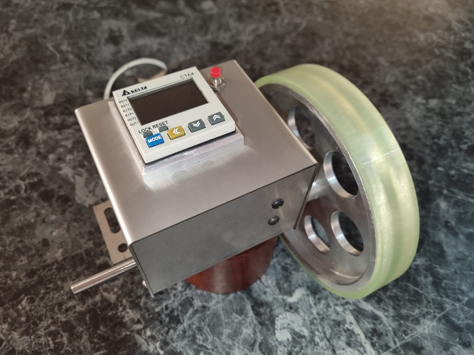 Meter counter, 6 digit display